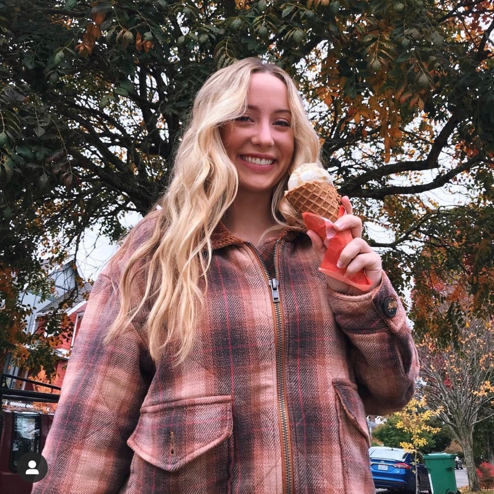 Free people Flannel coat